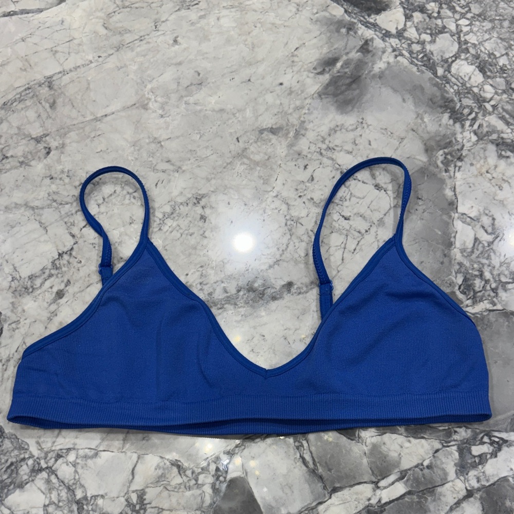 SHEIN Vibrant Blue Bralette
